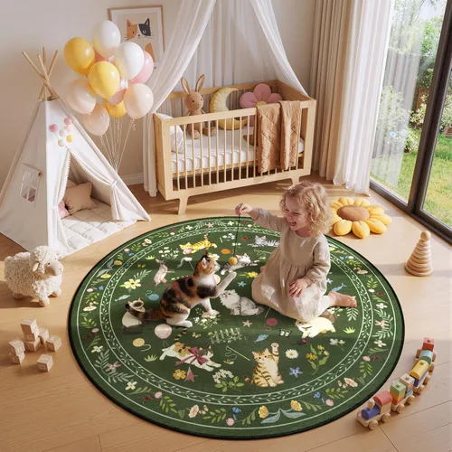 Miniatura 50 de Unirea Alfombra pequeña lavable beige de 2 x 3 para puerta de entrada interior, antideslizante, alfombra de entrada de animales suave para cocina