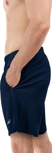 Miniatura 3 de NY Threads Pantalones cortos deportivos para hombre, de secado rápido, holgados, ligeros, para correr, entrenamiento, gimnasio, con bolsillos