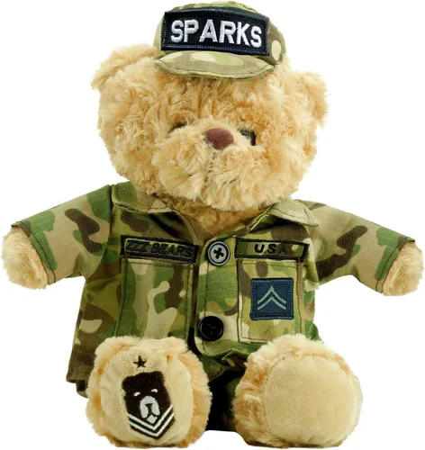 Miniatura 14 de Oso de peluche personalizado de la Fuerza Aérea de ZZZ Bears, regalo para graduados de campo de entrenamiento, veteranos y seres queridos
