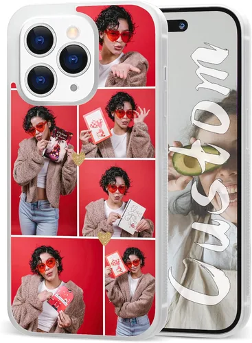Miniatura 19 de Fundas personalizadas para teléfono con múltiples costuras de silicona, regalo para niñas, mujeres, familiares, amigos, para iPhone 11, 12, 13, 14