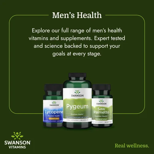 Miniatura 6 de Swanson Saw Palmetto - Suplemento de hierbas que promueve el apoyo a la salud de la próstata masculina - Suplemento natural para el cabello y apoyo