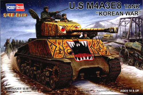 Miniatura 2 de Hobby Boss US M4A3 E8 Kit de construcción de modelo de vehículo tanque