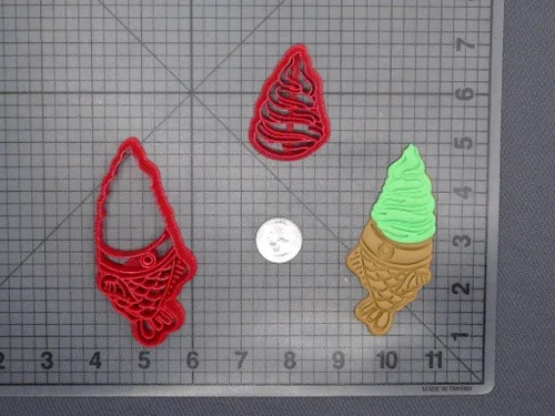 Miniatura 2 de Taiyaki Ice Cream 266-D933 - Cortador de galletas