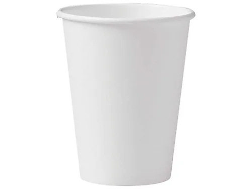 Miniatura 3 de SOLO Vaso térmico de papel, 12 oz., Blanco, 50 Vasos/Paquete (412WN-2050)
