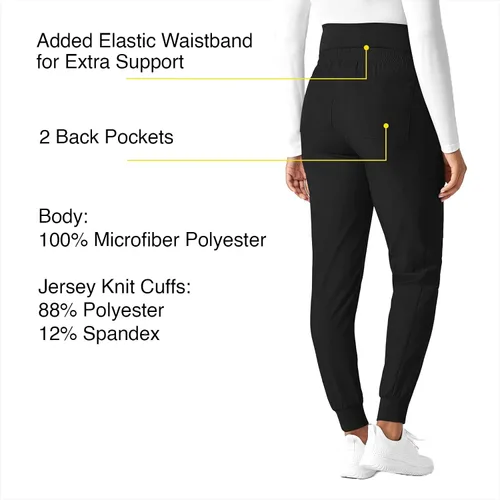 Miniatura 4 de WonderWink Pantalón deportivo de maternidad para mujer