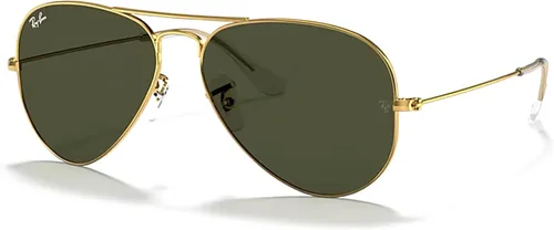 Miniatura 114 de Ray-Ban RB3025 - Lentes de sol de aviador de metal para hombre y mujer + paquete con kit de cuidado de gafas iWear de diseñador