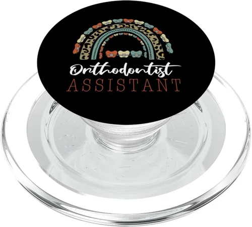 Miniatura 7 de Orthodontic Assistant Rainbow braces Ortho Orthodontist PopSockets Adhesive PopGrip