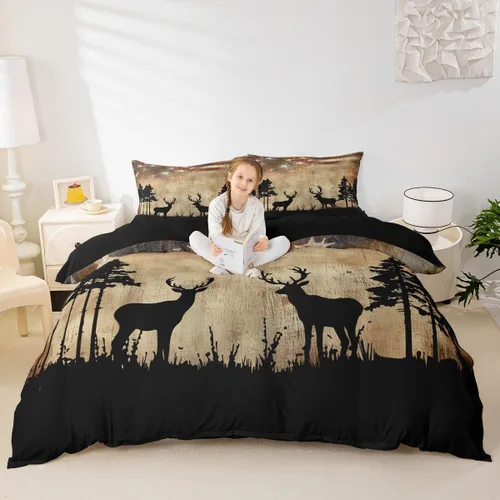 Miniatura 10 de Lindo juego de funda de edredón para niños, tamaño individual, juego de ropa de cama de dibujos animados Salamandra, ajolote océano, decoración