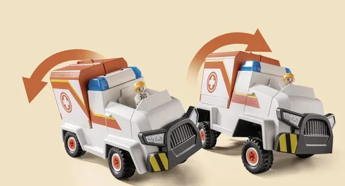 Miniatura 5 de Playmobil Duck On Call - Vehículo de emergencia de ambulancia