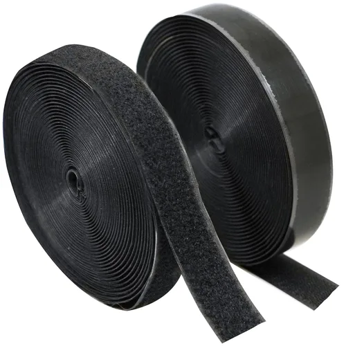 Miniatura 13 de Tiras adhesivas para tela (6 pies x 3/4 pulgadas), se pegan sin coser ni planchar, para ropa y cortinas, cinta de dobladillo de doble cara