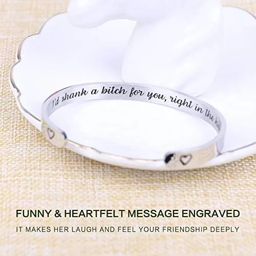 Miniatura 4 de DUMBEN Hidden Message Bracelet - Meaningful gifts for Women, Great Friend Gifts, Unique Friendship Jewelry, Perfect Birthday Gifts for Women Freind