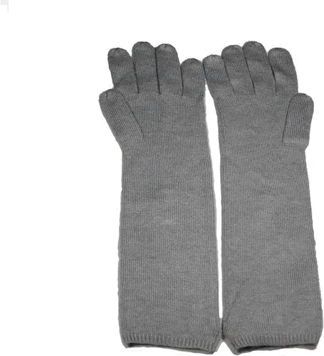 Miniatura 2 de LAUREN Ralph Lauren - Guantes largos para mujer diseño floral color gris