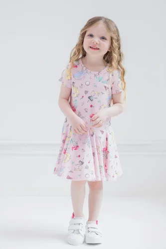 Miniatura 2 de Disney Princess Frozen Ariel Cinderella Aurora Belle Christmas Girls Dress Toddler to Little Kid