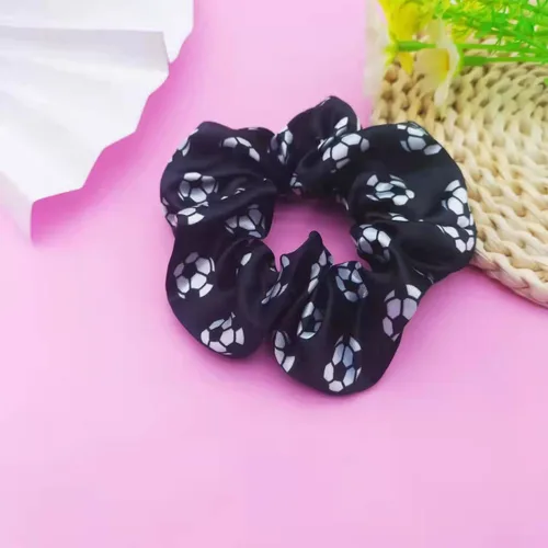 Miniatura 2 de Bandas elásticas para el pelo de fútbol para mujeres y niñas, accesorios para el pelo de fútbol, accesorios elásticos para cola de caballo, paquete