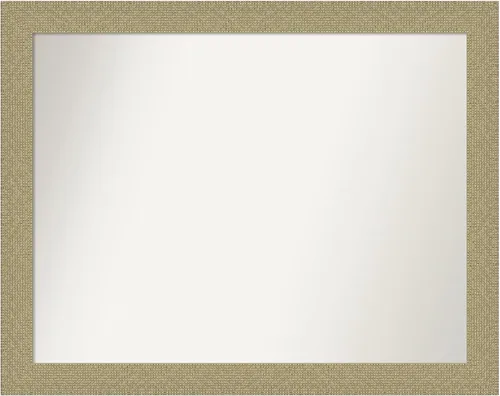 Miniatura 108 de Amanti Art Espejo de pared personalizado no biselado (24.25 x 24.25 pulgadas), marco dorado de mosaico, varios tamaños personalizados, espejo