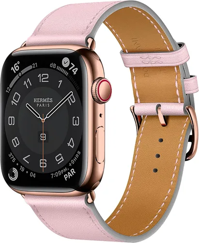 Miniatura 47 de LB1 - Correa de cuero para Apple Watch para mujeres y hombres, SE Ultra 2 de 1.575 in 1.732 in 1.811 in 1.654 in 1.772 in 1.614 in 1.496 in 1.929 in