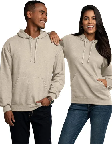 Miniatura 4 de Fruit of the Loom Eversoft Fleece Hoodies, Pullover & Full Zip, Moisture Wicking & Breathable, Sizes S-4X