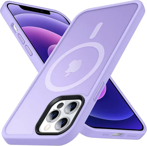 Miniatura 29 de Anqrp Funda magnética a prueba de golpes para iPhone 11, [compatible con MagSafe] [probada contra caídas de grado militar] Funda delgada de silicona