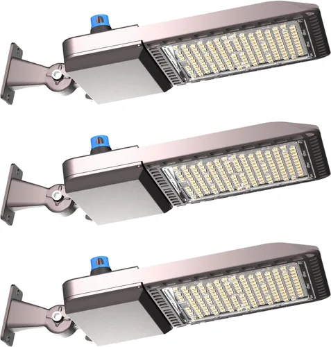 Miniatura 11 de Iluminación de estacionamiento LED de 320W (350 * 1W) (48000Lm Eqv 1200W HID/HPS) 150LM/W Luces de estacionamiento de montaje en brazo al aire libre