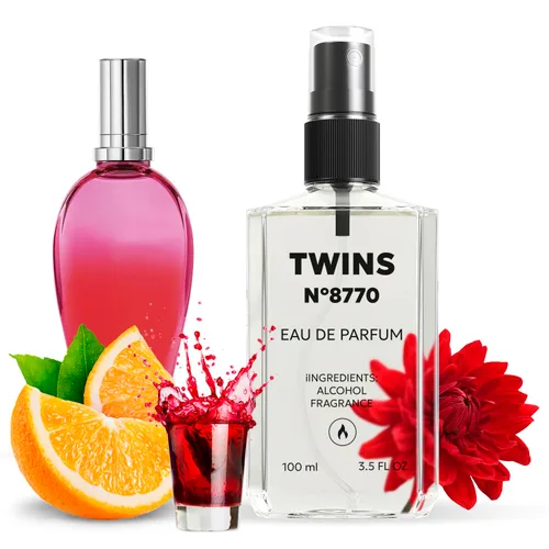Miniatura 18 de TWINS Impresión de Bouquet Floral Perfume para mujer Eau de Parfum No.1179 3.4 fl oz (100 ml)