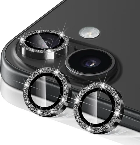 Miniatura 75 de Compatible con iPhone 13 Pro para iPhone 13 Pro Max, protector de lente de cámara antiarañazos, vidrio templado 9H, protector de cámara de metal a