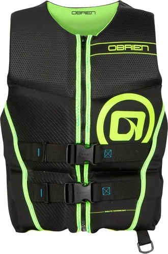 O'Brien Chaleco salvavidas de neopreno Jr aprobado por USCG, 77-125 libras para lago, río, PWC, wakeboard