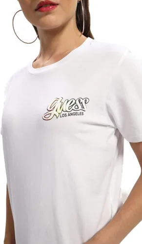 Miniatura 3 de GUESS Camiseta de manga corta Rainbow Cherry Easy para mujer