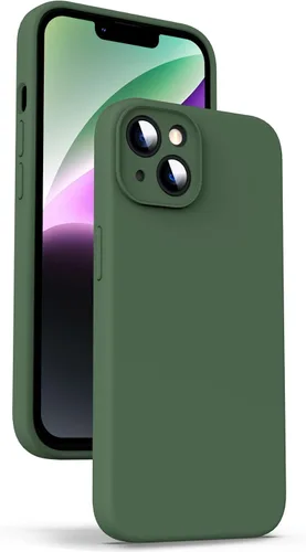 Miniatura 143 de Supdeal Funda de silicona líquida para iPhone 12 Pro Max, [protección de cámara] [antihuellas dactilares] [carga inalámbrica] Funda protectora de 4