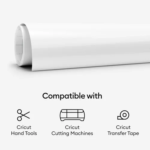Miniatura 6 de Cricut Vinilo Premium Blanco a Granel – Permanente
