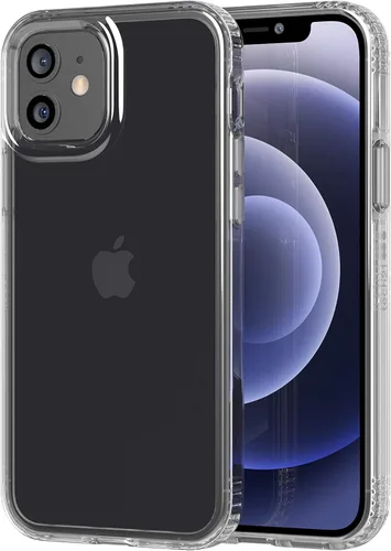 tech21 Evo Sparkle Radiant - Carcasa para iPhone 12 Mini 5G Transparente