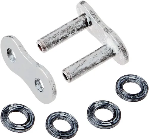 Miniatura 4 de JT Cadena JTC530X1RNN108RL (Serie 530) Níquel 108 Enlaces Cadena de anillo en X resistente con enlace de conexión
