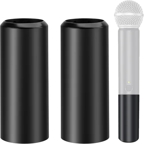 Miniatura 9 de Paquete de 4 cubiertas de batería de repuesto para Shure BLX2/SM58, Beta58, PG58 micrófono inalámbrico para reparar la parte rota (4 unidades)