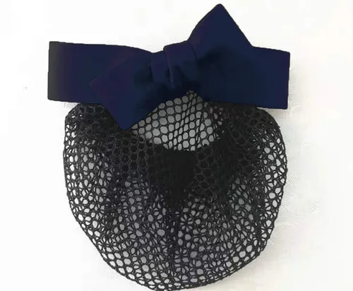 Miniatura 3 de Pinza para el pelo para mujer, pasador de cinta con chignon red, cubierta para moño profesional, color negro