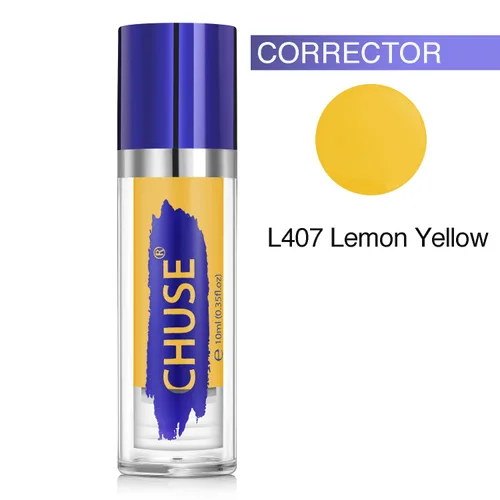 Miniatura 2 de CHUSE Pigmentos correctores de mezcla PMU 0.35oz/0.3 fl oz (L407 amarillo limón)