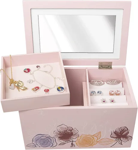 Miniatura 4 de Disney Princess Expect Magical Things - Joyero organizador rosa con licencia