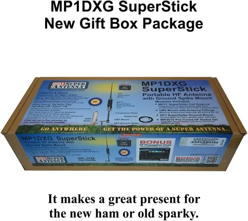 Miniatura 6 de MP1DXG HF Antena portátil con montaje en tierra Jamón Radio Amateur Go Bag