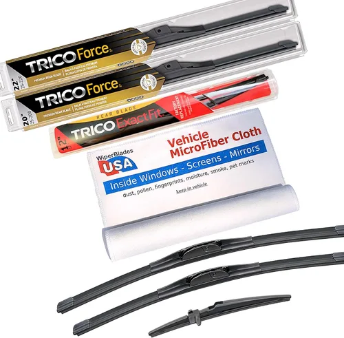 Miniatura 22 de Limpiaparabrisas Performance Beam compatibles con Toyota Tercel 1980 (juego de 2) limpiaparabrisas