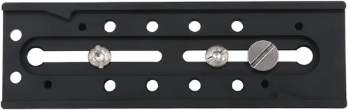 Miniatura 5 de Haoge Placa de liberación rápida deslizante larga de conexión rápida de 6.299 in para Manfrotto MVH500AH MVH500A MVH502AH MVH502A 501HDV 503HDV