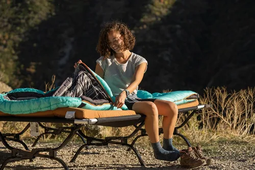 Miniatura 4 de Bolsas de dormir TETON Celsius Regular, 25F, 20F, 0F grados, bolsa para todo clima para adultos y niños, camping fácil y cálido, bolsa de viaje