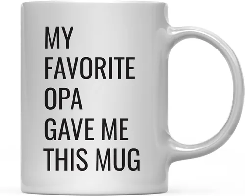 Miniatura 7 de Andaz Press Taza de café divertida de 11 onzas, regalo de broma, My Favorite Aunt Gave Me This Cup, 1 paquete, sobrino sobrino, cumpleaños, Navidad