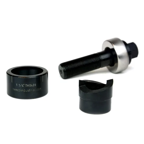 Miniatura 25 de TEMCo TH0407-3/4 - Unidad de perforación de tamaño real con perno de extracción manual (0.75 pulgadas, tamaño real del agujero)