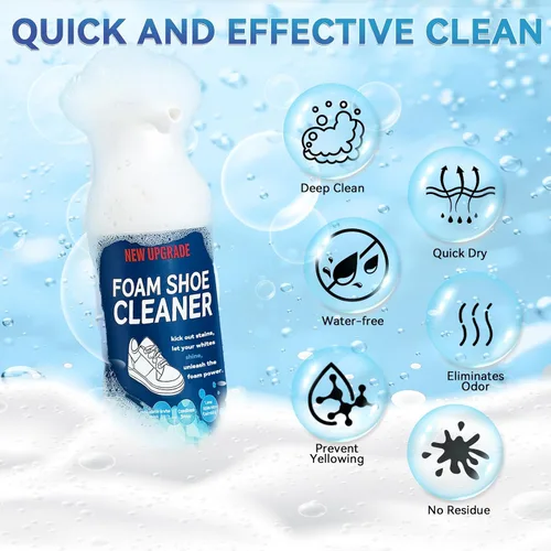 Miniatura 4 de Suede Shoe Cleaner Kit– Effectively Removes Dirt & Water Marks,Nubuck Cleaner,Cleans & Restores Shoes-6.76 Oz