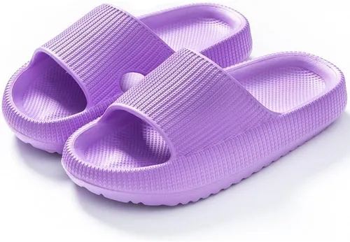 yangfanQH Pantuflas de nube para niños y niñas, antideslizantes, cómodas, con suela gruesa, para ducha, baño, piscina, sandalias de verano, playa,