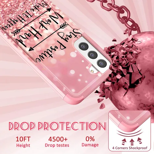 Miniatura 393 de Funda para Samsung Galaxy S22 - Funda de Teléfono para Mujeres Chicas Lindas Cubierta Diseño Único Estético Genial para Adolescentes Kawaii Fresa