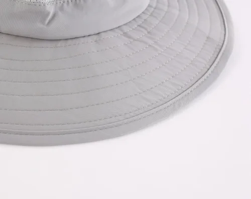Miniatura 8 de Home Prefer Sombrero de malla para exteriores UPF50+ Sombrero de pesca de ala ancha con solapa para el cuello