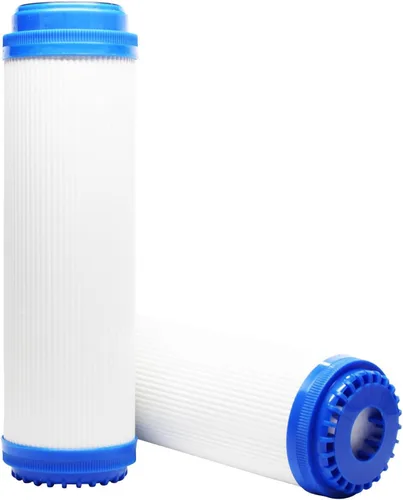 CFS Paquete de 2 cartuchos de filtro de agua de carbón activado granular compatibles con modelos WaterPur CCI-10-CLW12 - Elimina el mal gusto -