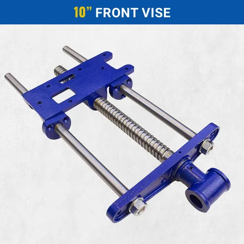 Miniatura 2 de Yost Vises F10WW Tornillo de carpintero Tornillo frontal Herramienta de carpintería de 10 pulgadas Cuerpo de hierro fundido con un tornillo