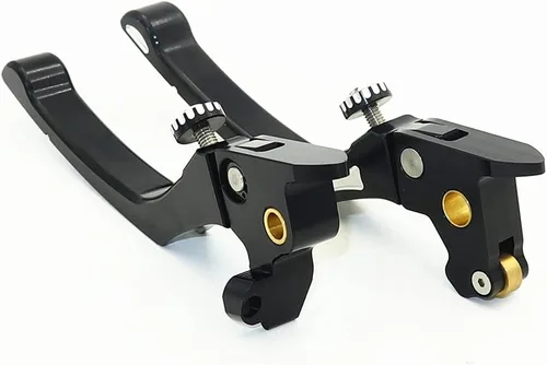 Miniatura 2 de Motocicleta CNC Palancas de freno embrague ajustable para Harley Touring Street Glide 2014-2016