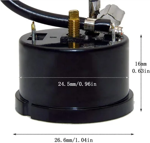 Miniatura 5 de E-outstanding Protector térmico de sobrecarga para compresor, 2 piezas, 1/3HP-250W, parte de repuesto de protección contra sobrecarga térmica