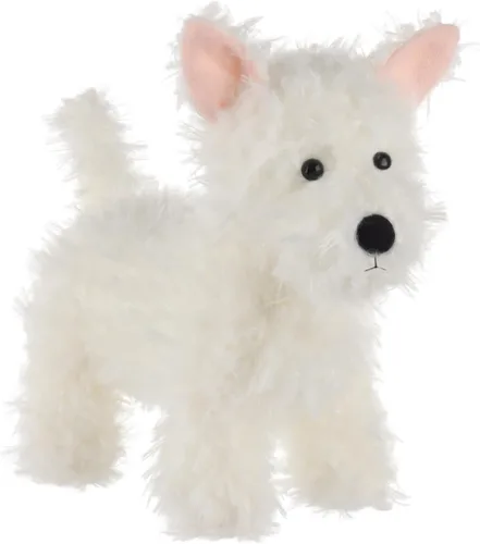Miniatura 7 de Apricot Lamb Encantadores animales de peluche West Highland para niños, suaves y lindos juguetes de peluche para bebé niña y niño, 7.9 pulgadas